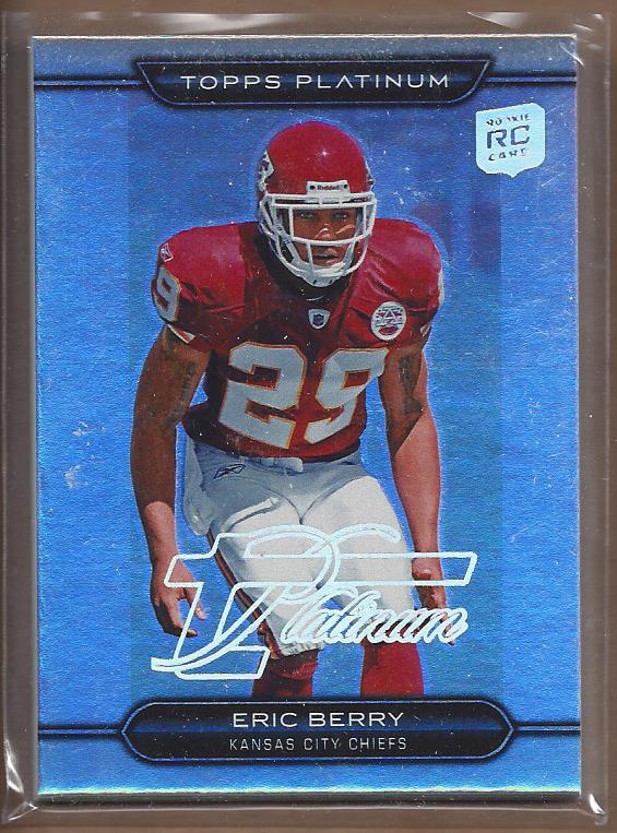 2010 Topps Platinum Rookie Platinum Refractors #91 Eric Berry