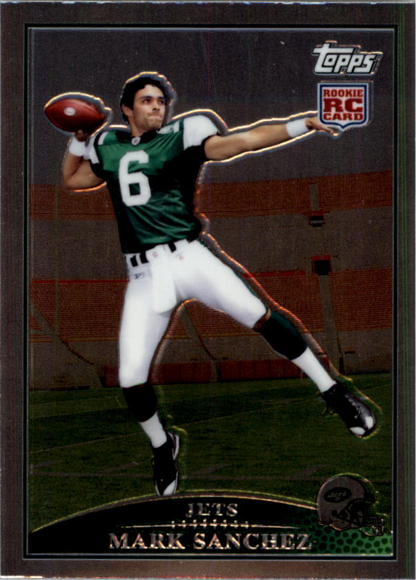 2010 Topps Chrome Anniversary Reprints #17 Mark Sanchez