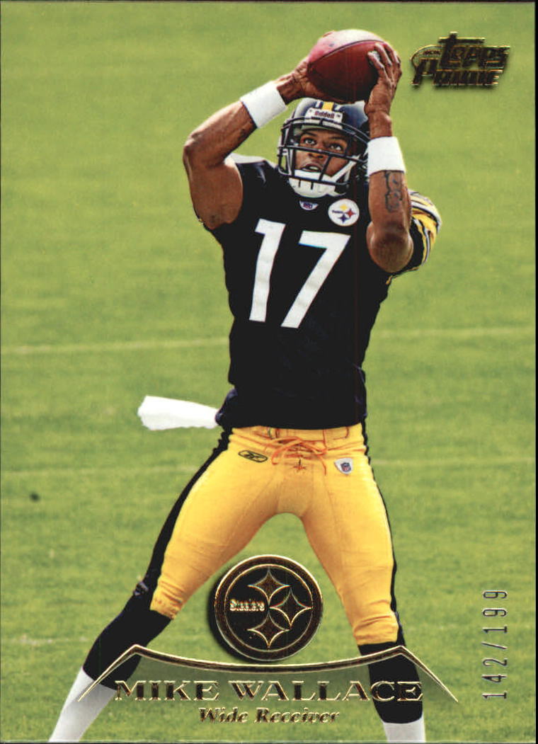 2010 Topps Prime Gold #6 Mike Wallace/199