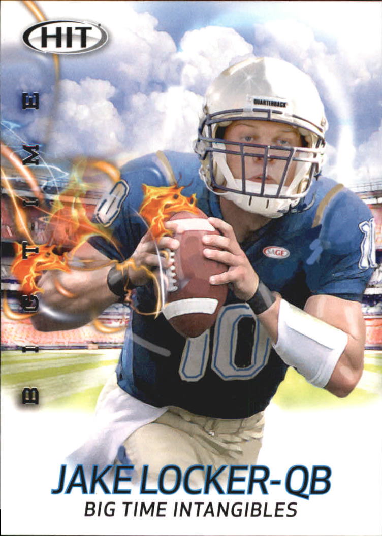 2011 SAGE HIT Big Time #B7 Jake Locker