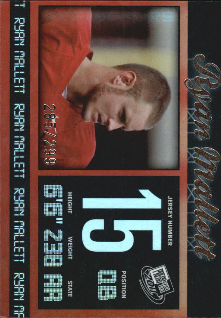 2011 Press Pass Reflectors #4 Ryan Mallett