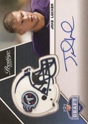 2011 Prestige Pro Helmets Autographs #3 Jake Locker