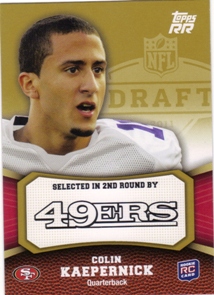 2011 Topps Rising Rookies Gold #128 Colin Kaepernick