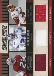 2011 Timeless Treasures Changing Stripes #6 Deion Sanders/65