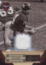 2011 Timeless Treasures Jerseys #125 Y.A. Tittle/99