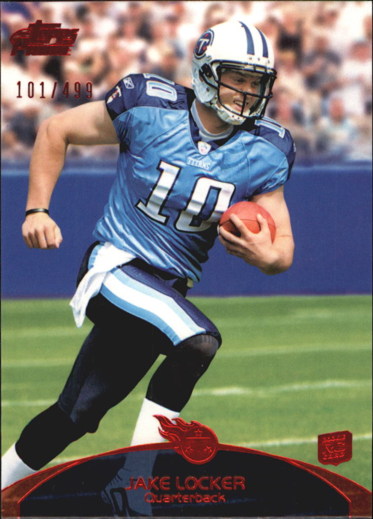 2011 Topps Prime Red #82 Jake Locker