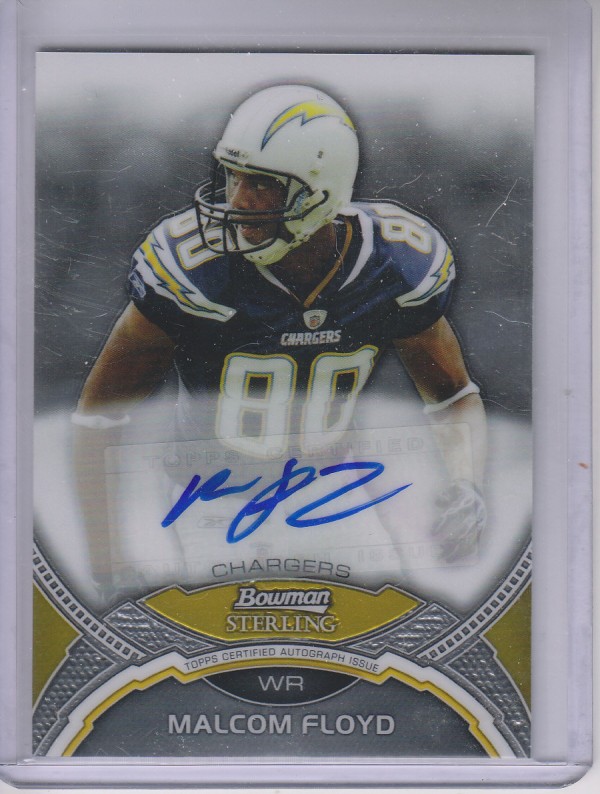 2011 Bowman Sterling #BSAMF Malcom Floyd AU