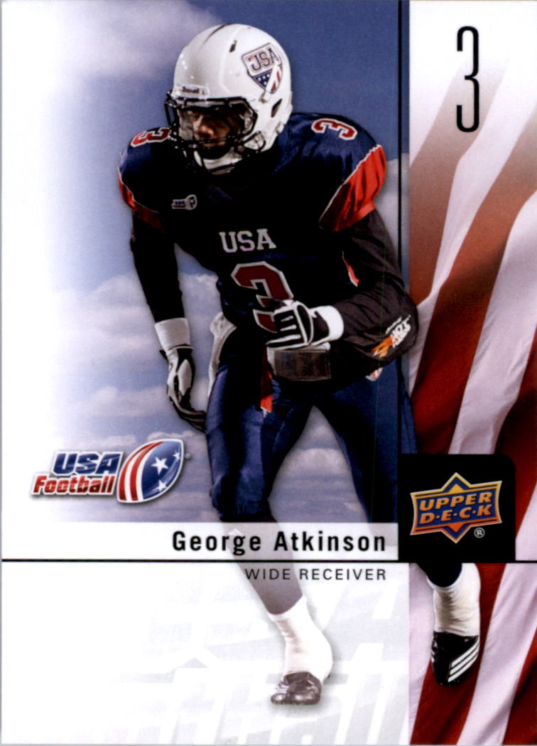 2011-12 Upper Deck USA Football #3 George Atkinson
