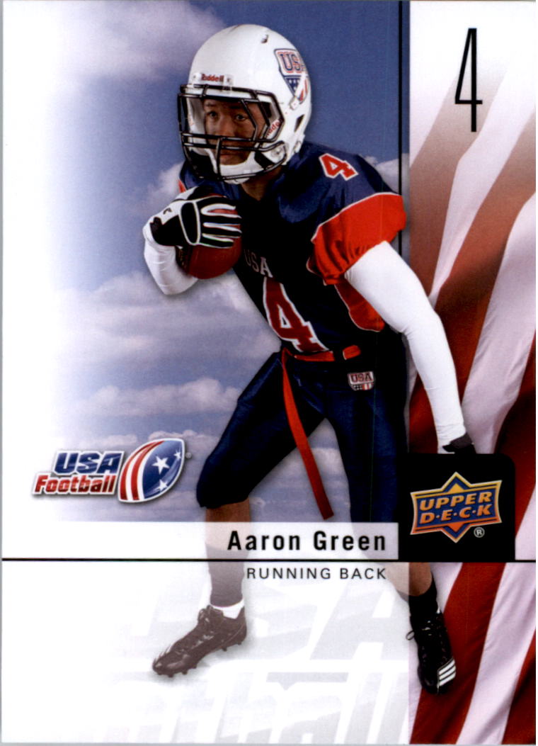 2011-12 Upper Deck USA Football #4 Aaron Green