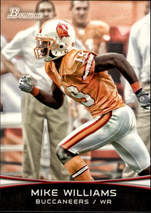 2012 Bowman #27 Mike Williams