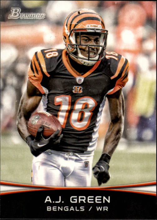 2012 Bowman #63 A.J. Green