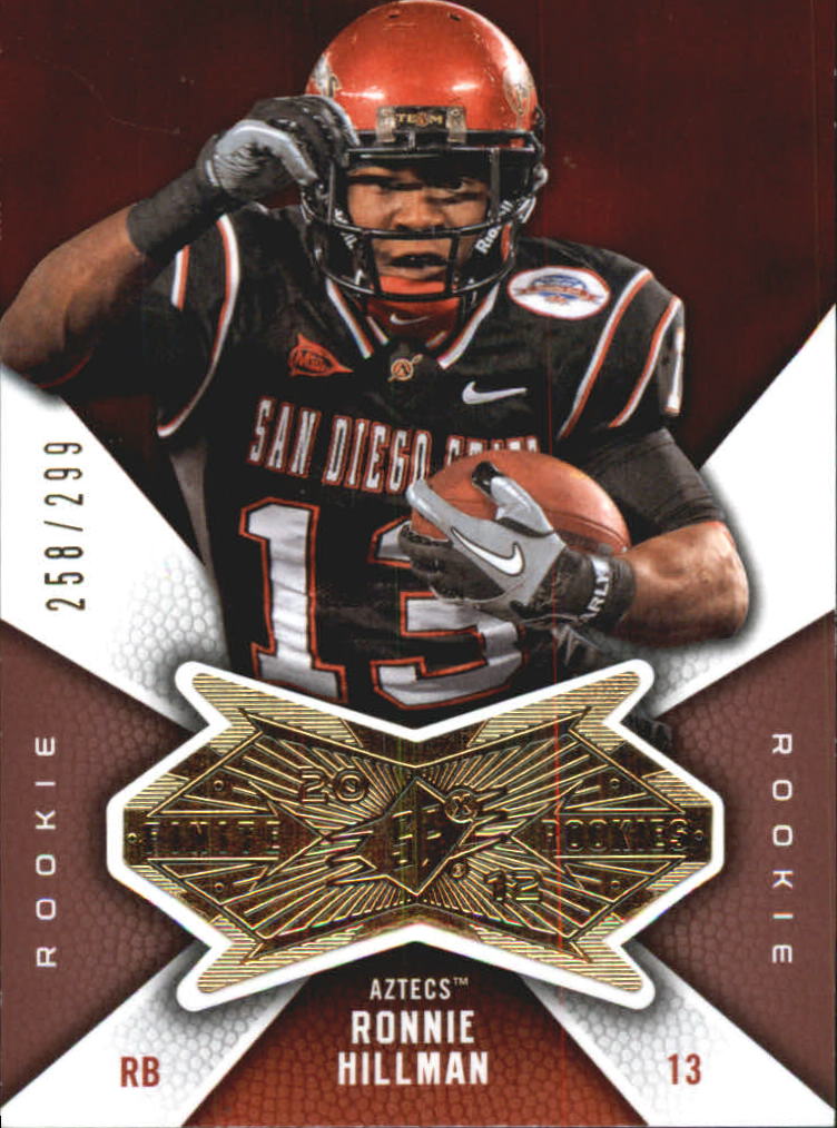 2012 SPx Finite Rookies #FRH Ronnie Hillman/299