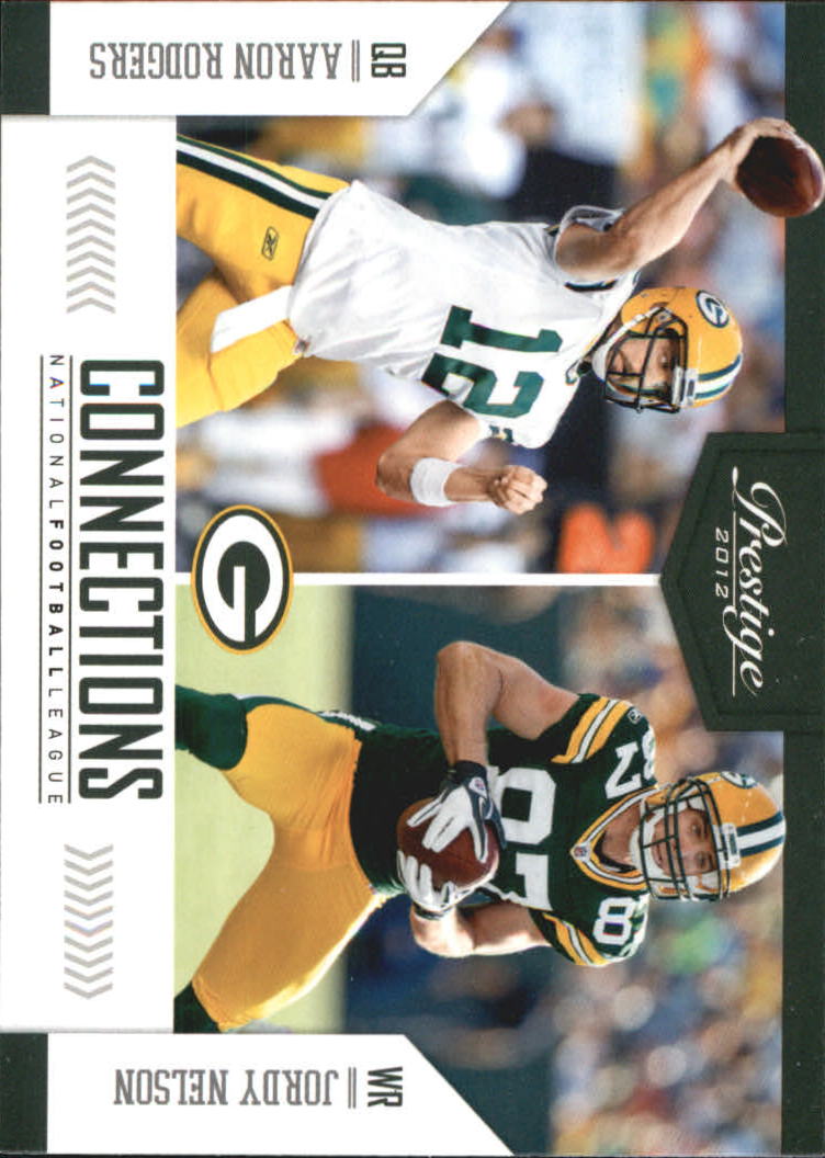 2012 Prestige Connections #3 Aaron Rodgers/Jordy Nelson