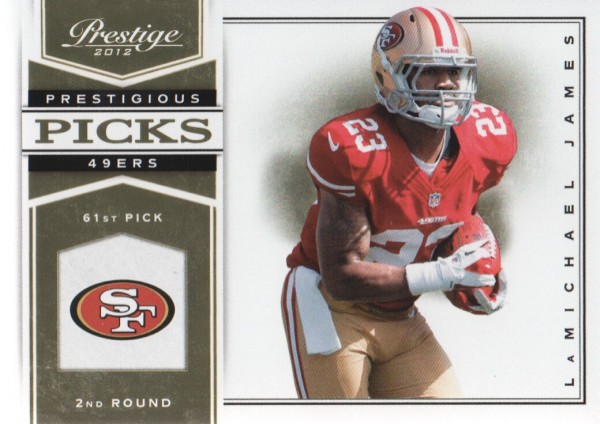 2012 Prestige Prestigious Picks #23 LaMichael James