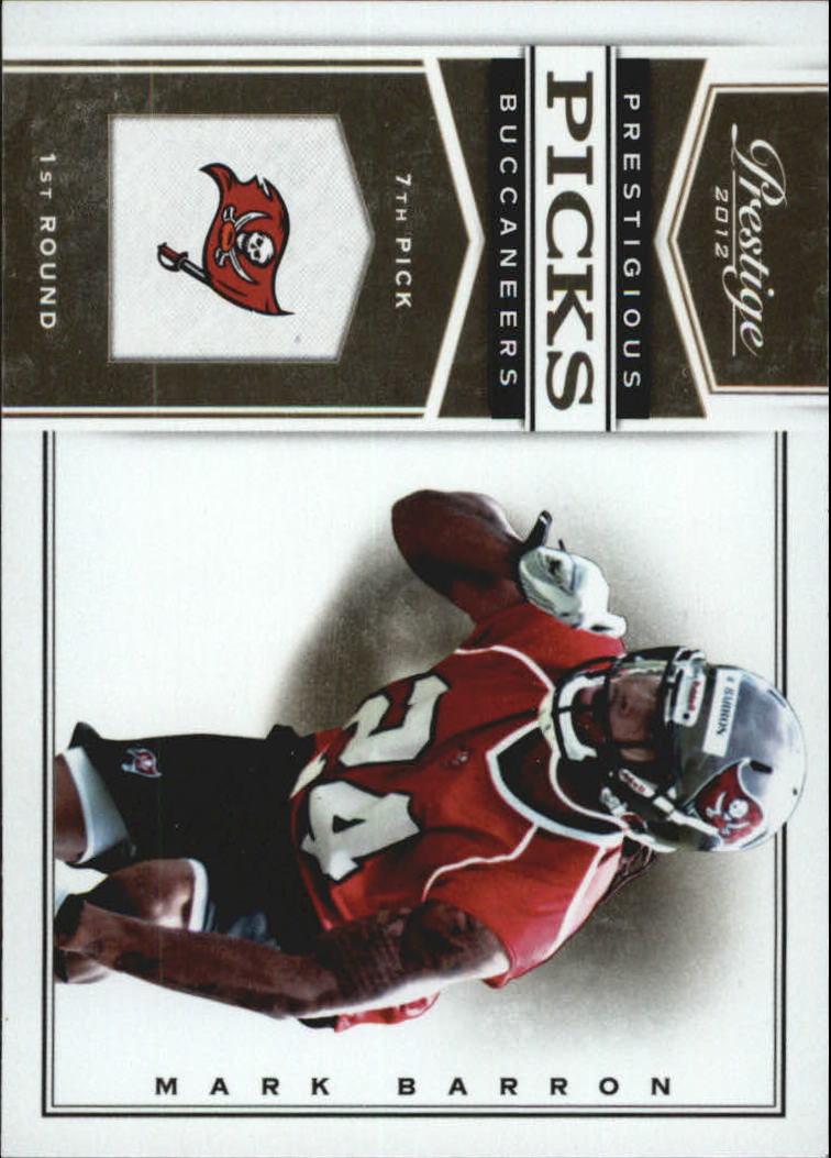 2012 Prestige Prestigious Picks #44 Mark Barron