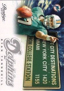 2012 Prestige Draft City Destination #10 Ryan Tannehill