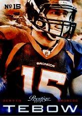 2012 Prestige Tim Tebow #1 Tim Tebow
