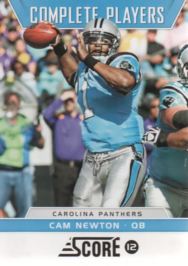 2012 Score Complete Players #1 Cam Newton
