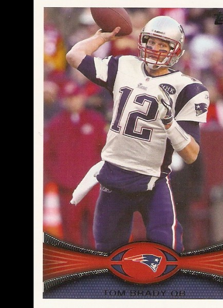 2012 Topps #440A Tom Brady