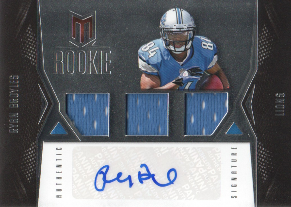 2012 Momentum #132 Ryan Broyles JSY AU/599 RC
