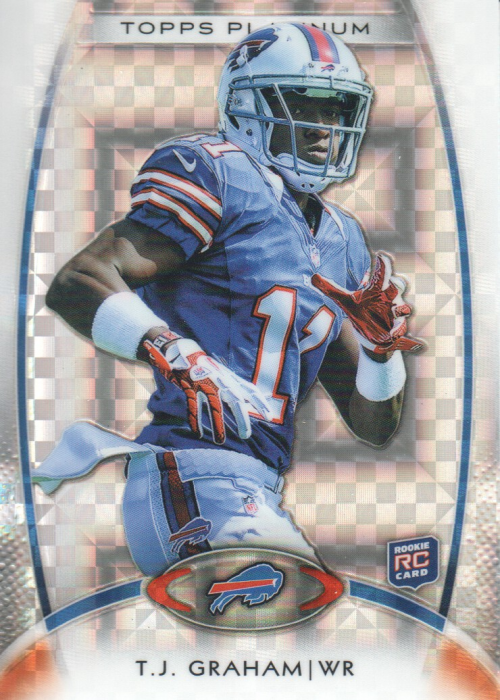 2012 Topps Platinum Xfractors #141 T.J. Graham