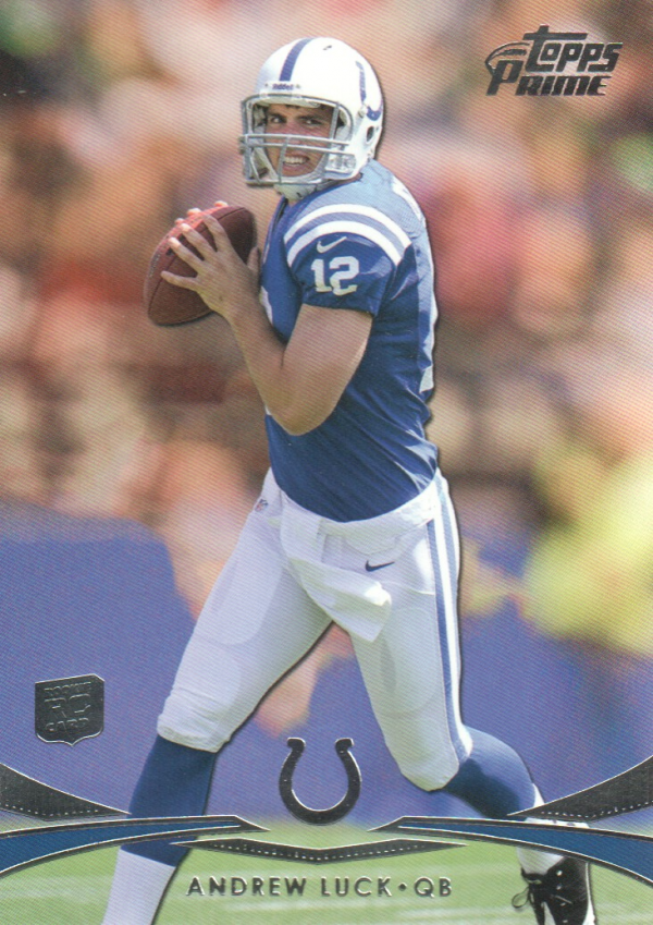 2012 Topps Prime #1 Andrew Luck RC