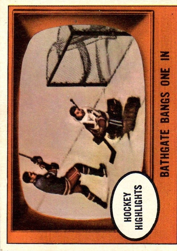1961-62 Topps #22 Andy Bathgate/Glenn Hall