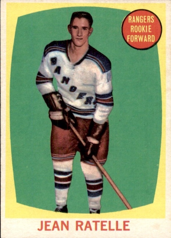 1961-62 Topps #60 Jean Ratelle RC