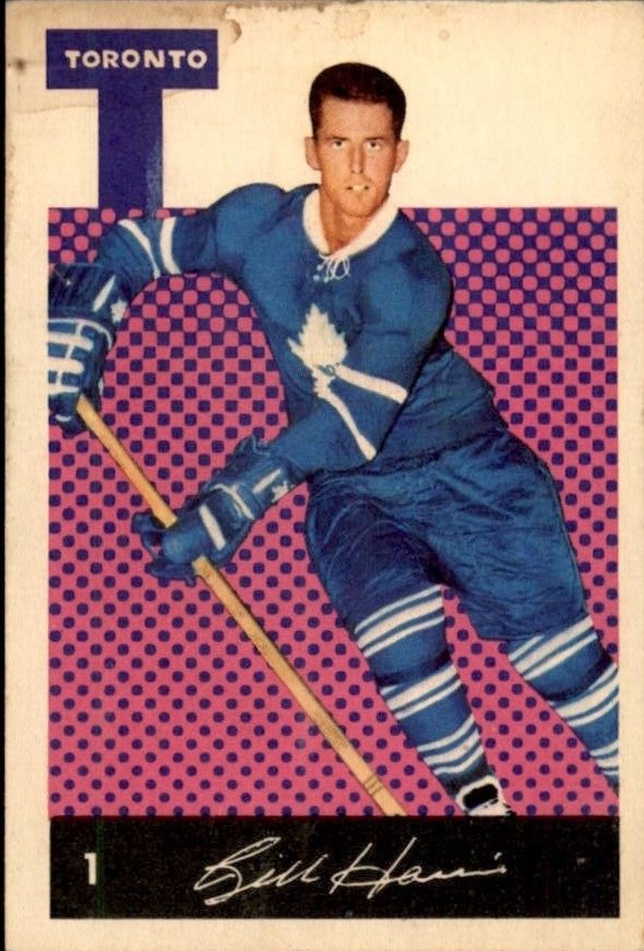 1962-63 Parkhurst #1 Billy Harris