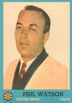 1962-63 Topps #1 Phil Watson CO