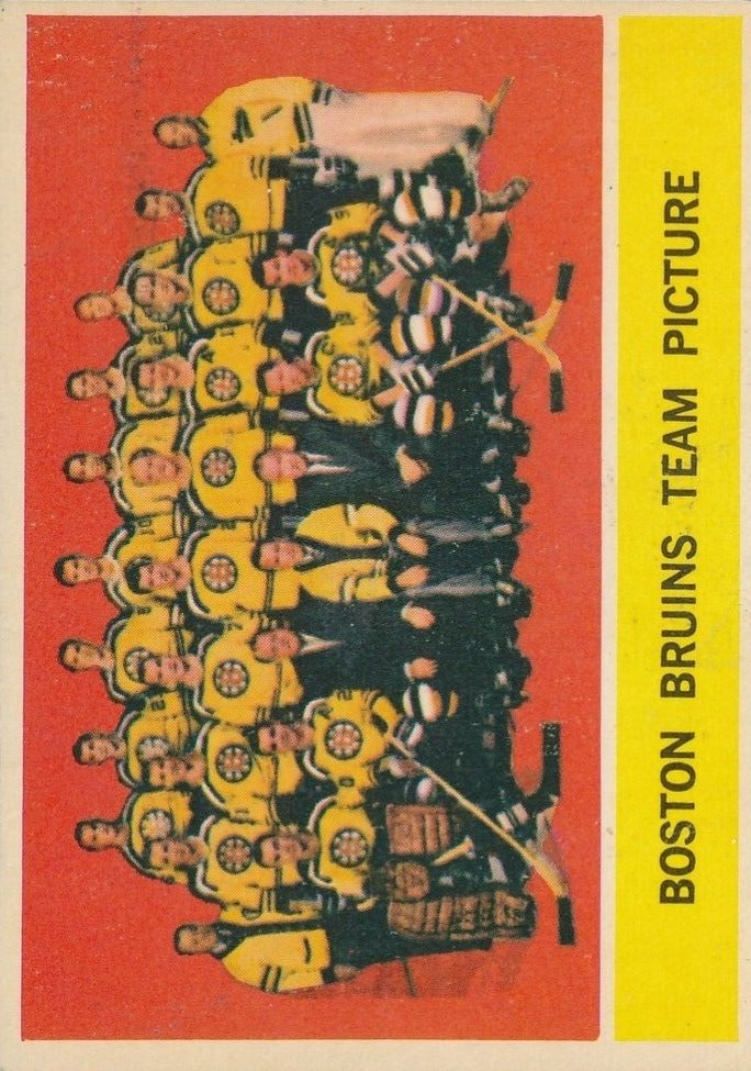 1963-64 Topps #21 Bruins Team