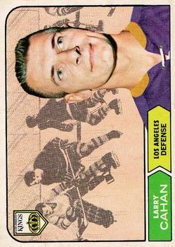 1968-69 O-Pee-Chee #35 Larry Cahan