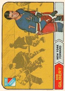 1968-69 O-Pee-Chee #72 Rod Gilbert
