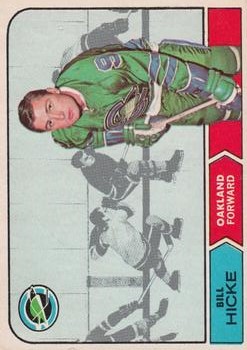 1968-69 O-Pee-Chee #86 Bill Hicke