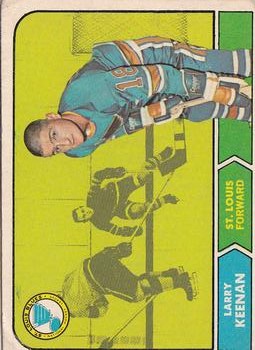 1968-69 O-Pee-Chee #115 Larry Keenan
