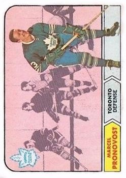 1968-69 O-Pee-Chee #125 Marcel Pronovost