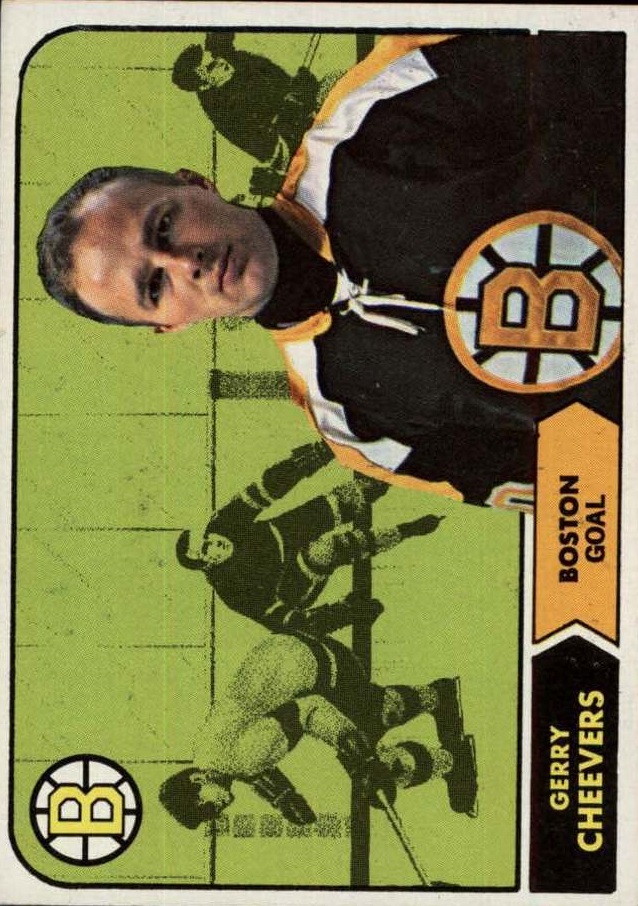 1968-69 Topps #1 Gerry Cheevers