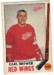1969-70 O-Pee-Chee #59 Carl Brewer