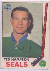 1969-70 O-Pee-Chee #86 Ted Hampson