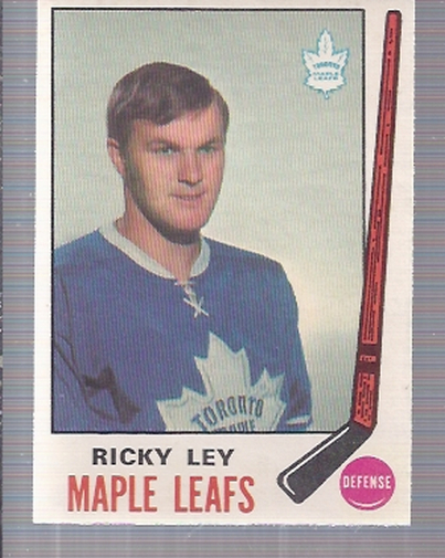 1969-70 O-Pee-Chee #183 Rick Ley RC