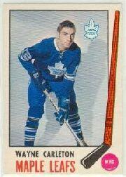 1969-70 O-Pee-Chee #184 Wayne Carleton