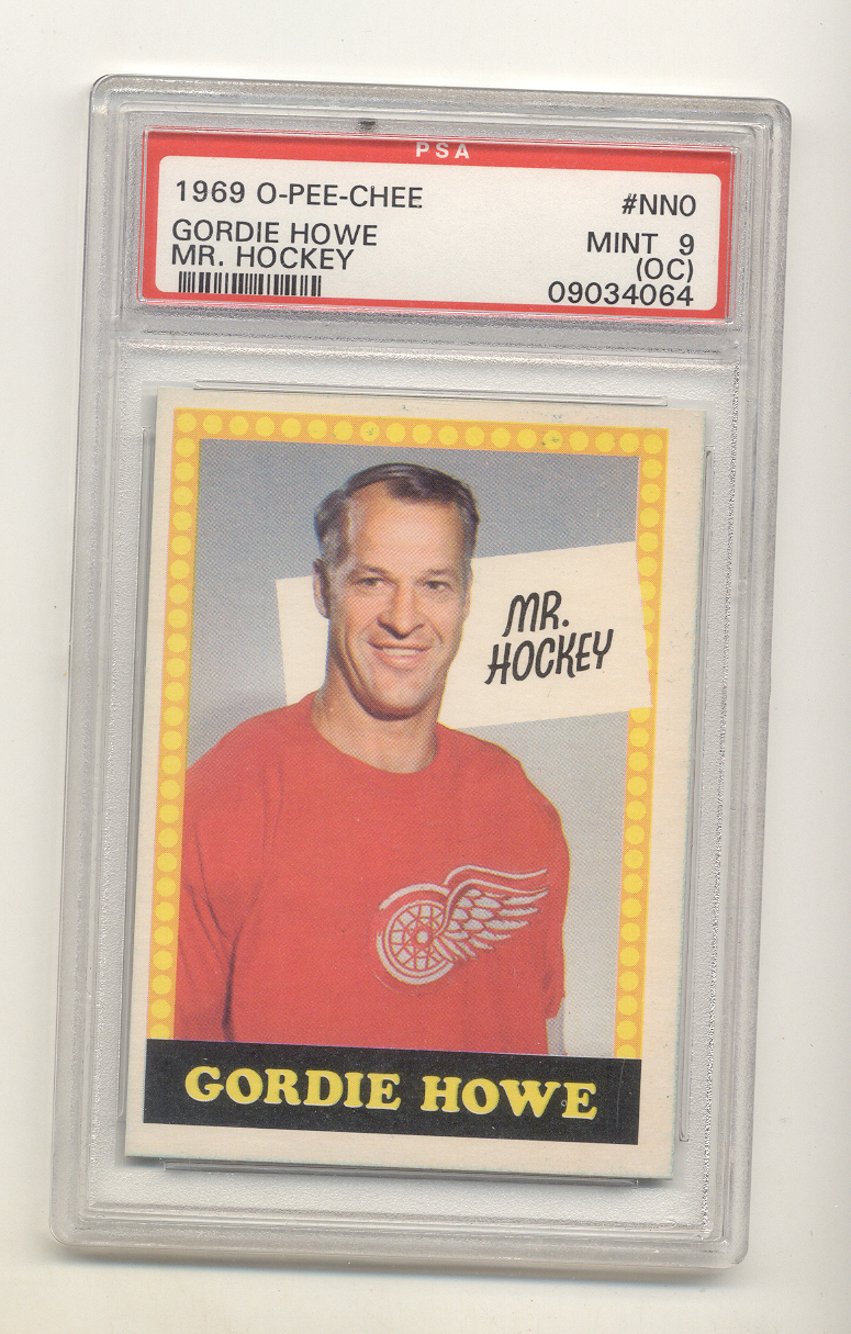1969-70 O-Pee-Chee #193A Gordie Howe ERR/Mr. Hockey/(No number)