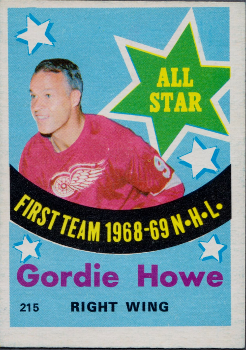 1969-70 O-Pee-Chee #215 Gordie Howe AS