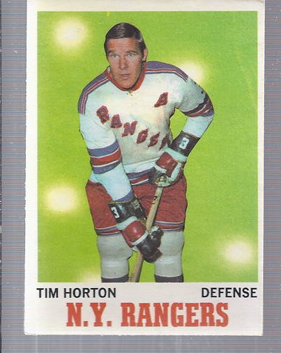 1970-71 O-Pee-Chee #59 Tim Horton