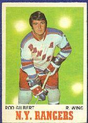 1970-71 O-Pee-Chee #63 Rod Gilbert
