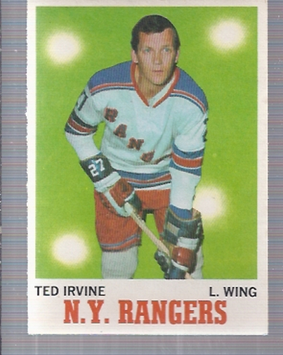 1970-71 O-Pee-Chee #65 Ted Irvine