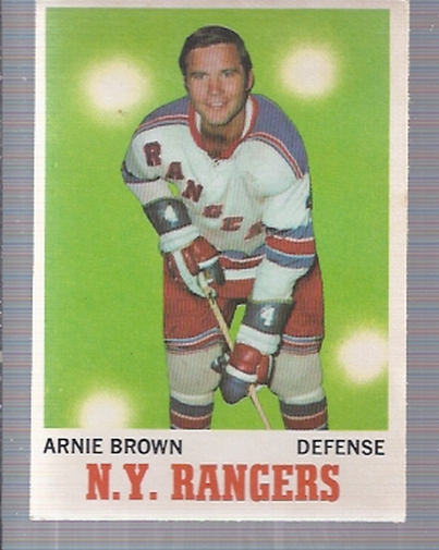 1970-71 O-Pee-Chee #66 Arnie Brown