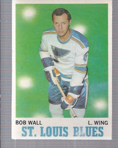 1970-71 O-Pee-Chee #98 Bob Wall