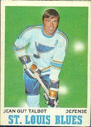 1970-71 O-Pee-Chee #100 Jean-Guy Talbot