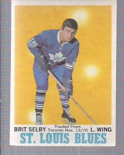 1970-71 O-Pee-Chee #111B Brit Selby trade